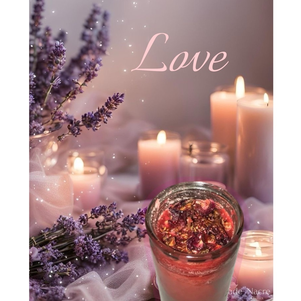 Love fixed cocktail candle 7 day candle